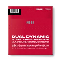 Dunlop DBHYN45125 Hybrid Nickel Bass Strings 5-String
